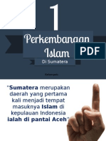 Perkembangan Islam Di Sumatera