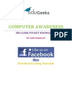 Download SBI Clerk Computer Awareness Pocket Knowledge Here