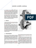 Transmisión Variable Continua