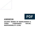 A Report On: Islamic Banks of Bangladesh & Their Corporate Social Responsibility (CSR)