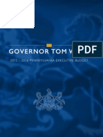 2015 Pa. Budget Proposal by Tom Wolf