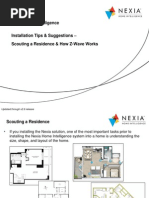 nexia -trane scouting a residence - guide for installers v2 6