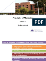 Principles of Marketing: Session 11 DR Farrah Arif