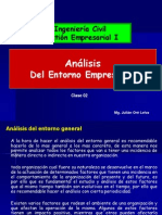 TEMA 02 Analisis Del Entorno Empresarial PDF