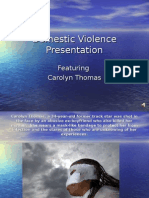Domestic Violence Presentation