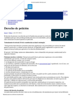 Derecho de Petición - Gerencie