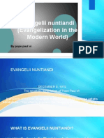 Evangelii Nuntiandi (Evangelization in The Modern World