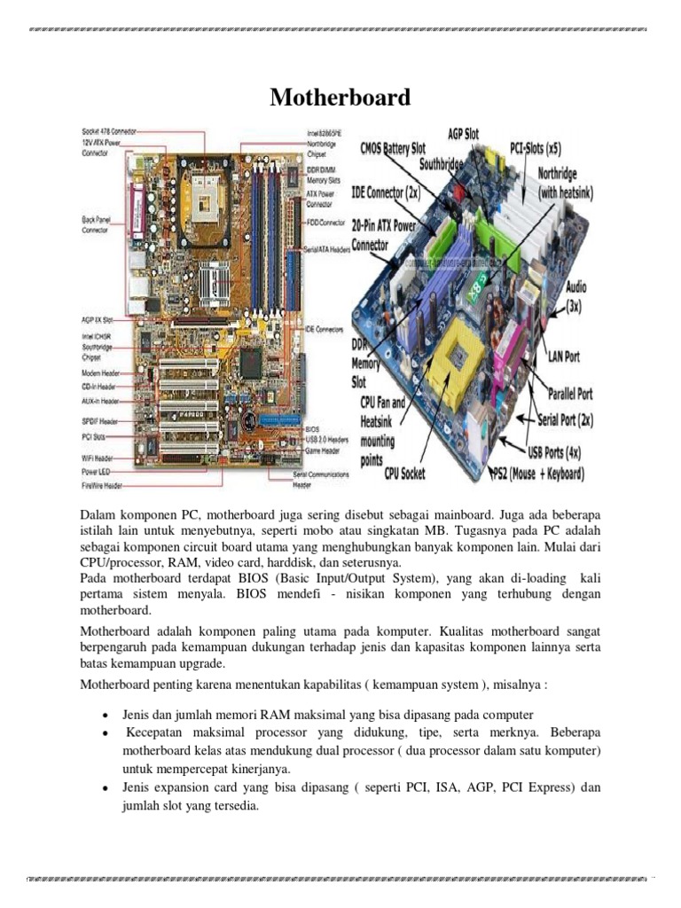 Motherboard PDF