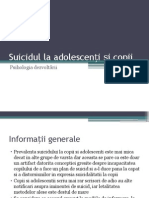 Suicidul La Adolescenți Și Copii