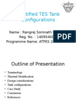 Stratified TES Tank 