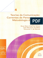 Teorias da comunicação - correntes de pensamento e metodologias de ensino