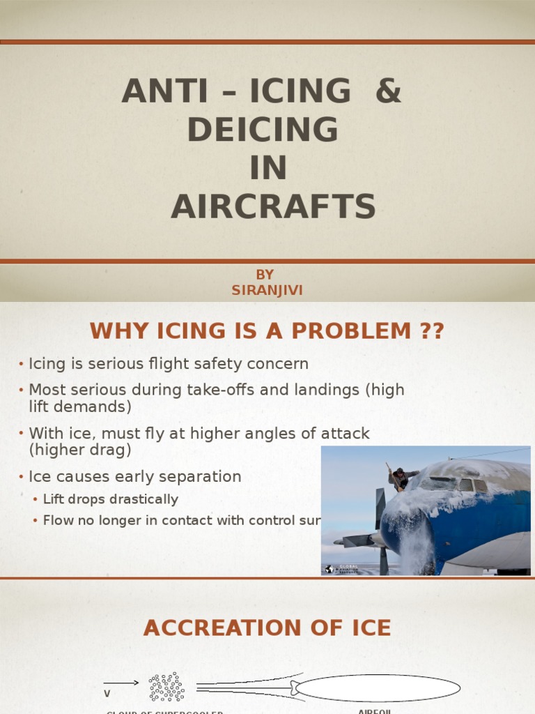 AntiIcing & Deicing Ice Applied And Interdisciplinary Physics Free 30day Trial Scribd