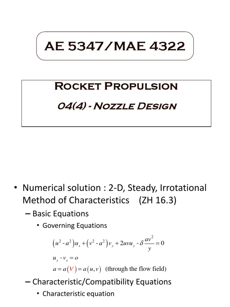Nozzle Design Pdf Shock Wave Fluid Mechanics