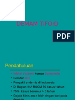 DEMAM TIFOID