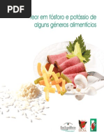 Teor de Fósforo e Potassio Tabelas