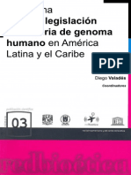 Panorama Sobre La Legislacion en Materia de Genoma Humano en America Latina y El Caribe