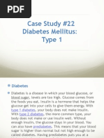 Evolve case study diabetes type 1 mellitus