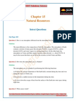 CBSE CBSE Class 9 NCERT Solution Science Natural Resources