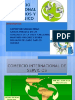 Comercio Internacional de Servicios y Electronico