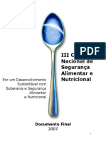 III Conferência Nacional de Segurança Alimentar e Nutricional