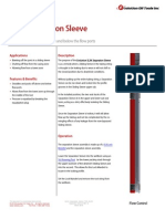 SLXX Separation Sleeve Technical Datasheet