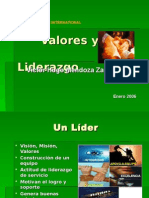 Valoresy Liderazgo