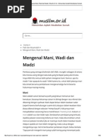 Download Mengenal Mani Wadi Dan Madzi _ Muslimor by Muhammad Ali SN257583139 doc pdf