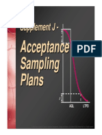 Acceptance Sampling Plan