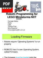 X002. Simple Programming in ROBOTC