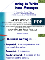 Write Business Messages