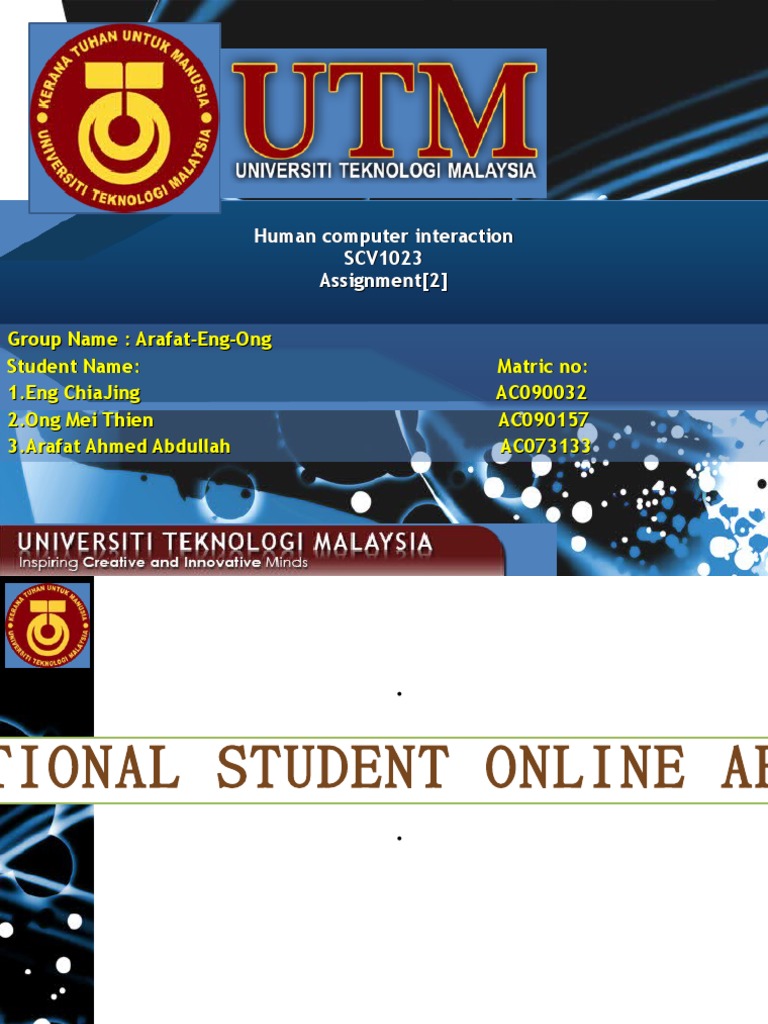 Human Computer Interaction SCV1023 Assignment | PDF | Websites | Web ...