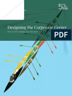 BCG - Designing The Corporate Center