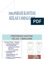 Kuliah Ke-6 Preparasi Kavitas Kelas I