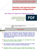 Thermo-Fluid Dynamics and Pressure Drops in Various Geometrical Configurations