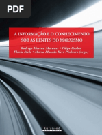 Informação e o Conhecimento Sob as Lentes Do Marxismo_2014_primeira Parte