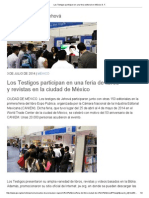 Los Testigos Participan en Una Feria Editorial en México D. F