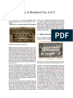 Bradford City A.F.C. History and Cup Success