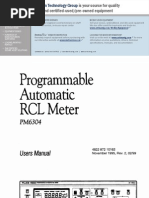 Programmable Automatic RCL Meter - Pm6304