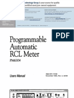 Programmable Automatic RCL Meter - Pm6304