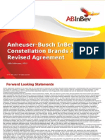 Constellation Brands (STZ) - Anheuser-Busch InBev and Constellation Brands Announce Revised Agreement - 02.14.13