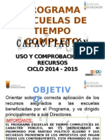 Guía Uso y Comprobacion 2014-2015 Petc2