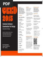 Common Entrance Examination For Design