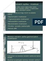 Trigonometrijski Nivelman