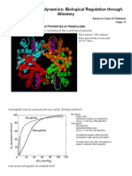 Statistical Thermodynamics: Biological Regulation Through Allostery