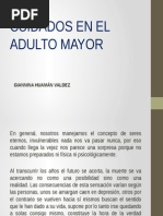 Cuidados en El Adulto Mayor