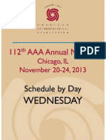 2013 AAA Annual Meeting Program