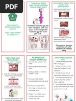 Download Leaflet Kesehatan Gigi by CleopatraPatrichia SN257610599 doc pdf