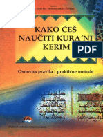 Kako Ces Nauciti Kur'an-i Kerim