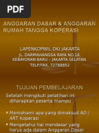 Contoh Notulen Rapat Koperasi