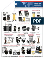 Product: Advanced Test Equipment For High Voltage Proof and Preventive Maintenance Testing of Electrical Apparatus